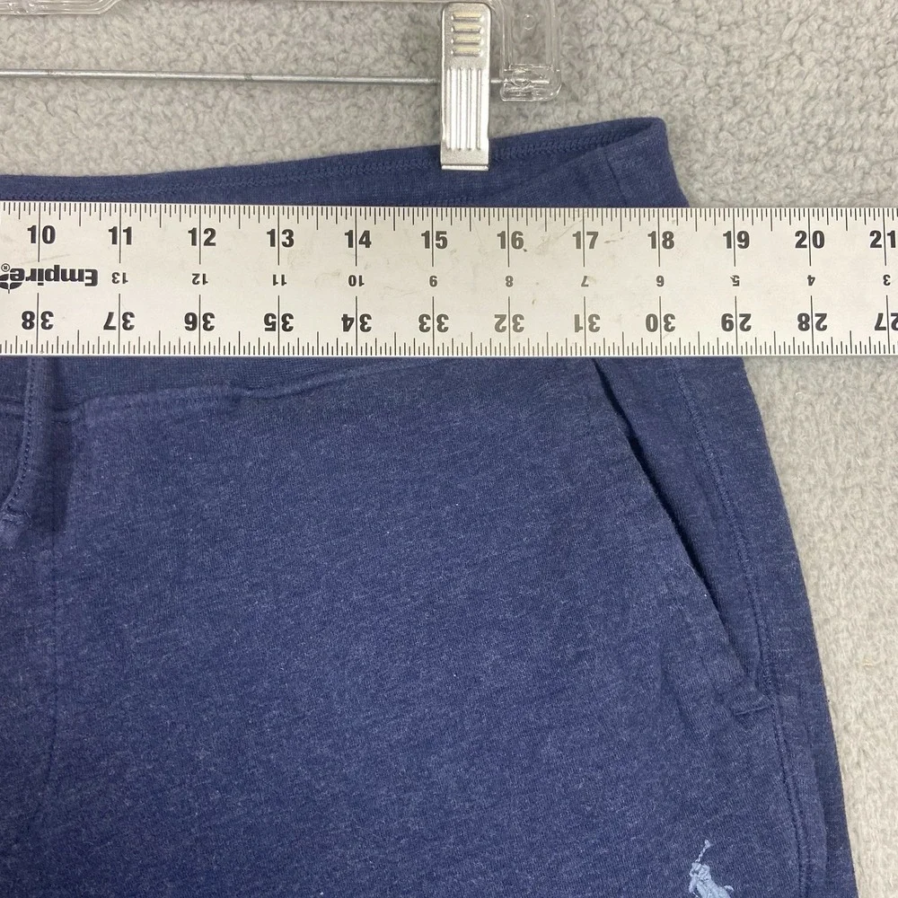 Polo Ralph Lauren Jogger Sweatpants Mens Large Blue Drawstring Lounge Pants Pony